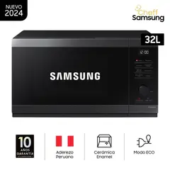 SAMSUNG - Microondas 32L MS32DG4504AGPE con Cocción al Vapor