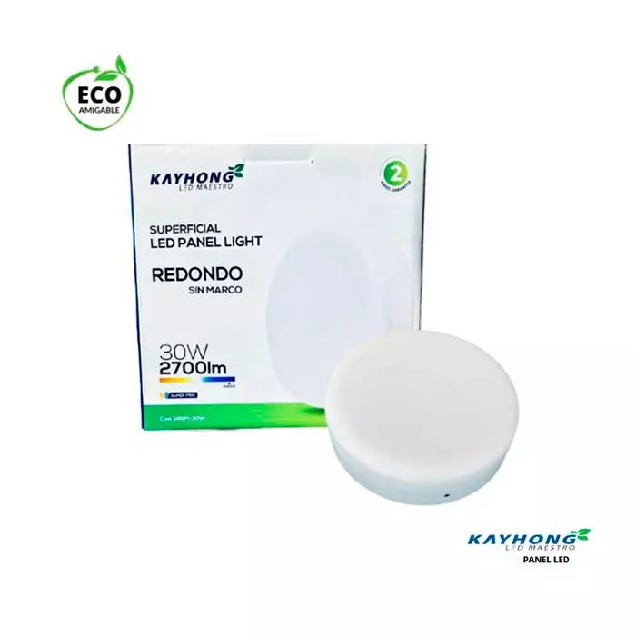 Panel Led Light 30W 2700Lm Luz Fría