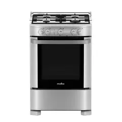 MABE - Cocina de piso a Gas 60cm Silver CMP6020FG1
