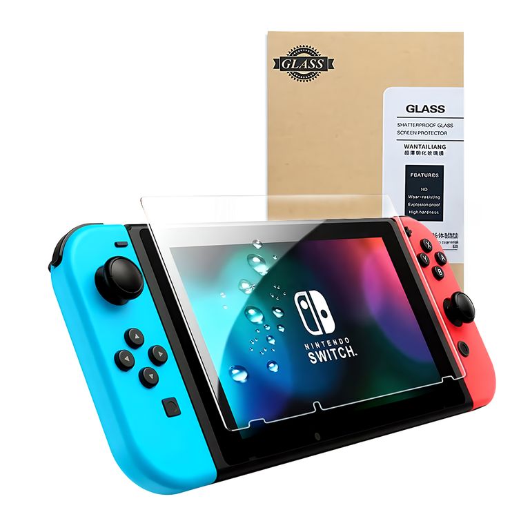 Protector de Pantalla Mica de Vidrio para Nintendo Switch Normal