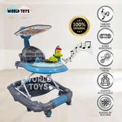 CONFORT - Andador con Tablero Musical «FIRST WALK» Gray