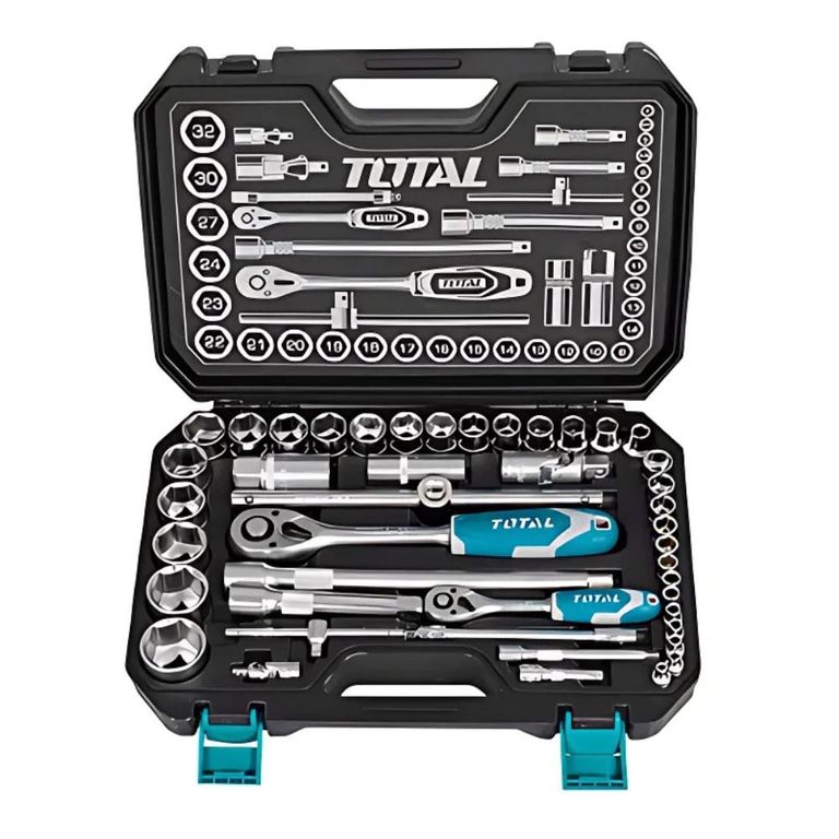 Kit Total Tht421441 44 Piezas En Maletín - Herramientas
