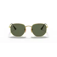 RAY BAN - Lentes de Sol Hexagonal Gold Green Ray-Ban RB3548N001