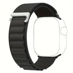 MEGIMPERU - Correa Deportiva para Apple Watch ajustable con Gancho en C