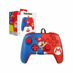NINTENDO - Mando Switch Mario Bross Red Blue