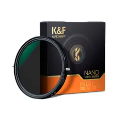 K&F CONCEPT - Filtro Variable ND2-32 y CPL Polarizador 58mm KF01.1379