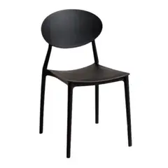 GENERICO - Silla de Comedor Kerim Negro