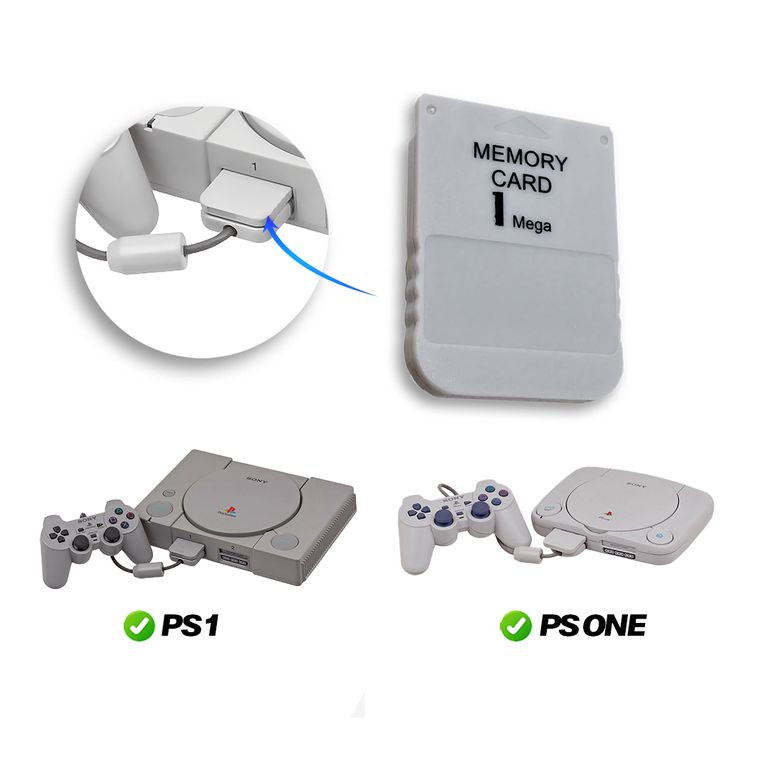 Memory card 1 Mega para PlayStation 1