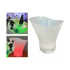 GENERICO - Hielera Elegante con Parlante y Luces Cambiantes LED