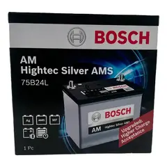 BOSCH - Batería AMS 75B24L 13 Placas 55Ah/510A Para Suzuki Swift Nissan Y Más