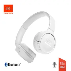 JBL - Audifonos On ear TUNE520 Bluetooth 57Hrs Blanco