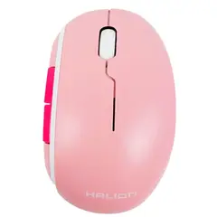 HALION - MOUSE BLUETOOTH RECARGABLE DUAL HA-M205D LEYTON ROSADO