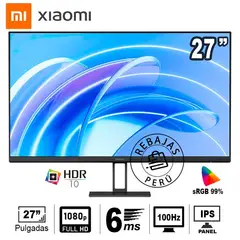 XIAOMI - Monitor A27i 27 IPS Full HD 100Hz HDR10 sRGB 99%