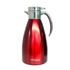 THERMOS - 200L Jarra de Acero Inoxidable Velvet Rojo