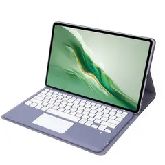 HONOR - Tablet magic pad 2 12+256GB OLED 10050mAh 144Hz 12.3" WIFI-Blanco con Teclado Morado