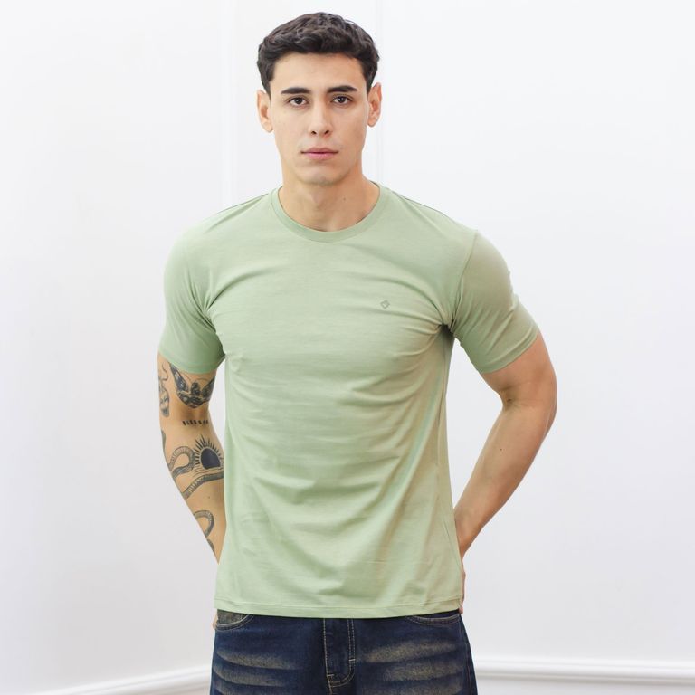 POLO SLIM FIT CABALLERO MC - JERSEY 100% ALGODON