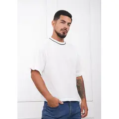 J JERAOUS - POLO BOXY JERAOUS NEO FIT MANGA CORTA Perla