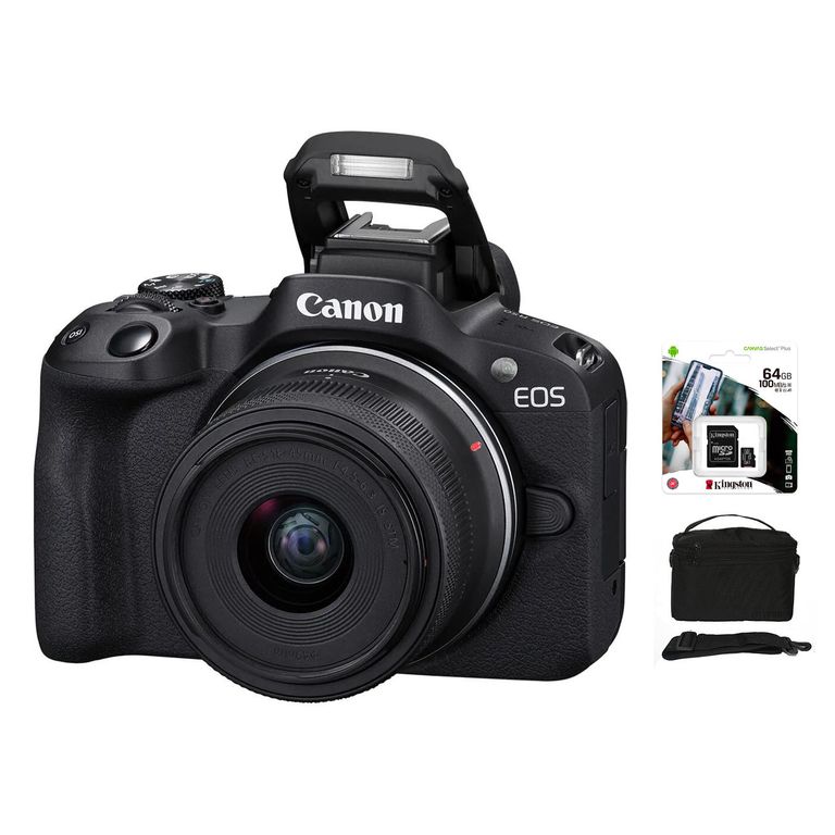 Camara EOS R50 + RF 18-45mm IS STM