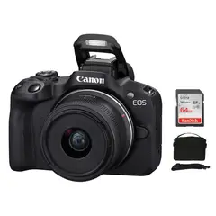 CANON - Camara EOS R50 + RF 18-45mm IS STM