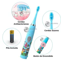 GENERICO - Cepillo de Dental Ultrasónico para Niño