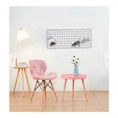 TU MESITA - Silla de Comedor Juvenil Yacila color Rosa