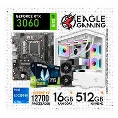 INTEL - PC GAMER CORE I7 12700, GRAFICA RTX 3060 DE 12GB, RAM 16GB DE RAM, SSD 512GB