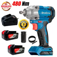 DONGCHENG - Llave Impacto 1 / 2" Industrial DCPB488FK 20V 480Nm Brushless