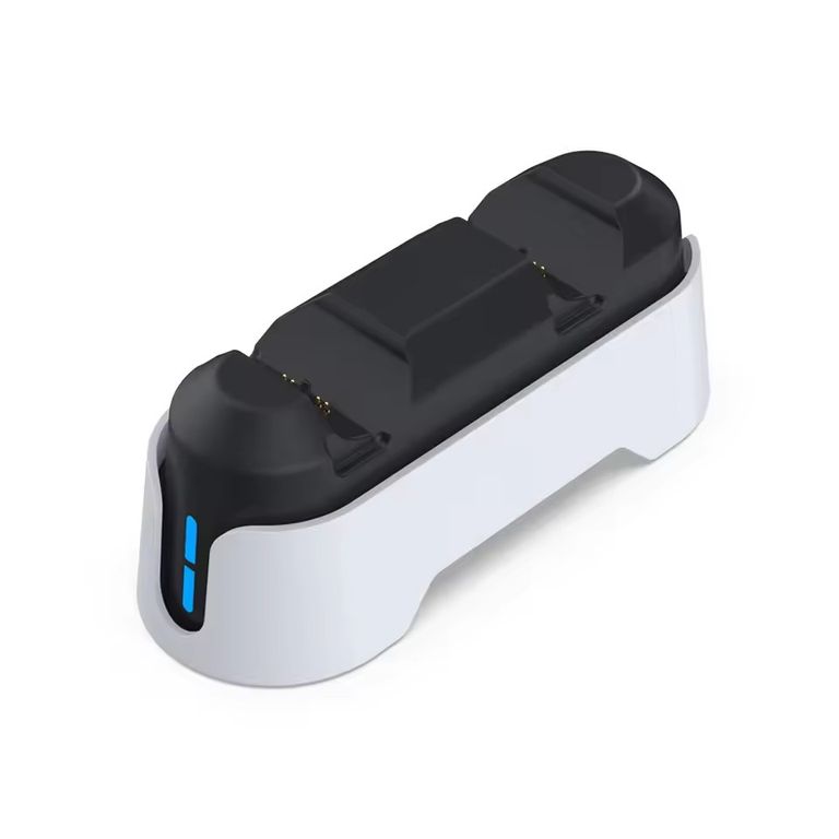 Dock de carga doble para mango PS5 con luz indicadora de carga