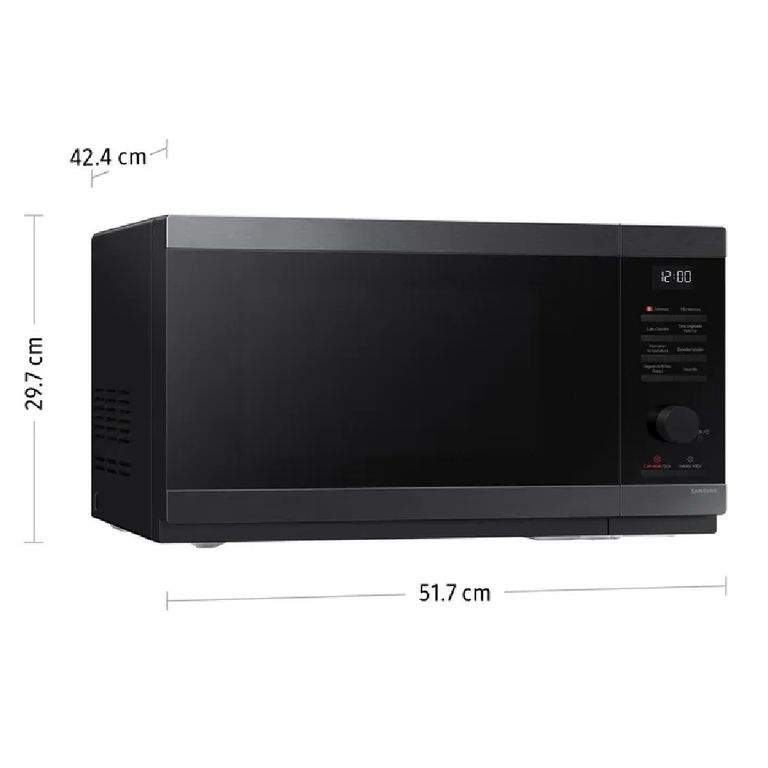 Microondas 32L Acero Inoxidable Negro - MS32DG4504AGPE