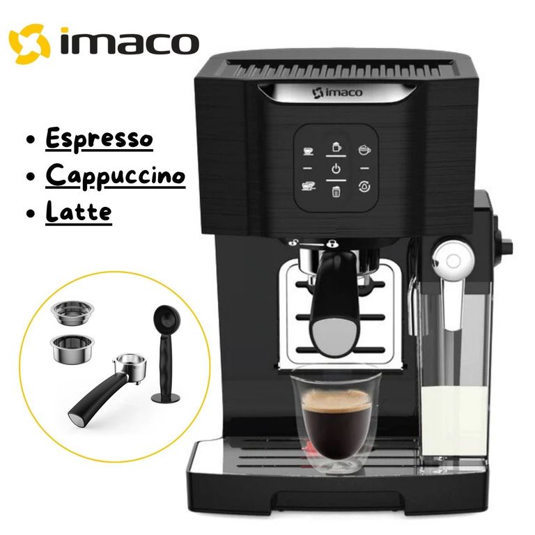 Cafetera Espresso Digital de 15 bares IECM1550