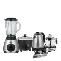 IMACO - Pentacombo Licuadora+Olla arrocera+Hervidor+Plancha+Exprimidor