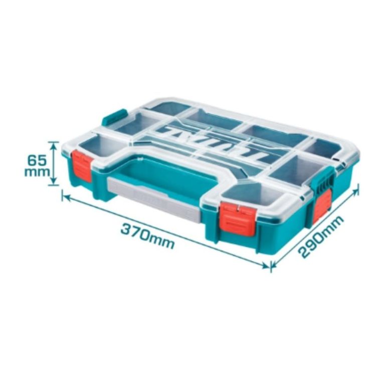 Organizador apilable 15 Pulgadas con compartimientos Total