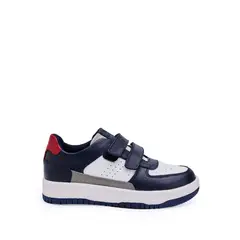 RABBIT - Zapatilla Casual MARIO-2506 AzulBlanco Cuero