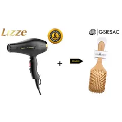 LIZZE - PACK SECADORA SUPREME 2600W + REGALO CEPILLO RAQUETA DE BAMBU