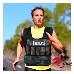 NO LOGO - Chaleco Everlast De 20 KG Arena Color Negro