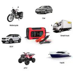 OEM - Cargador Y Reparador De Batería Con Carga Rápida Autos Motos