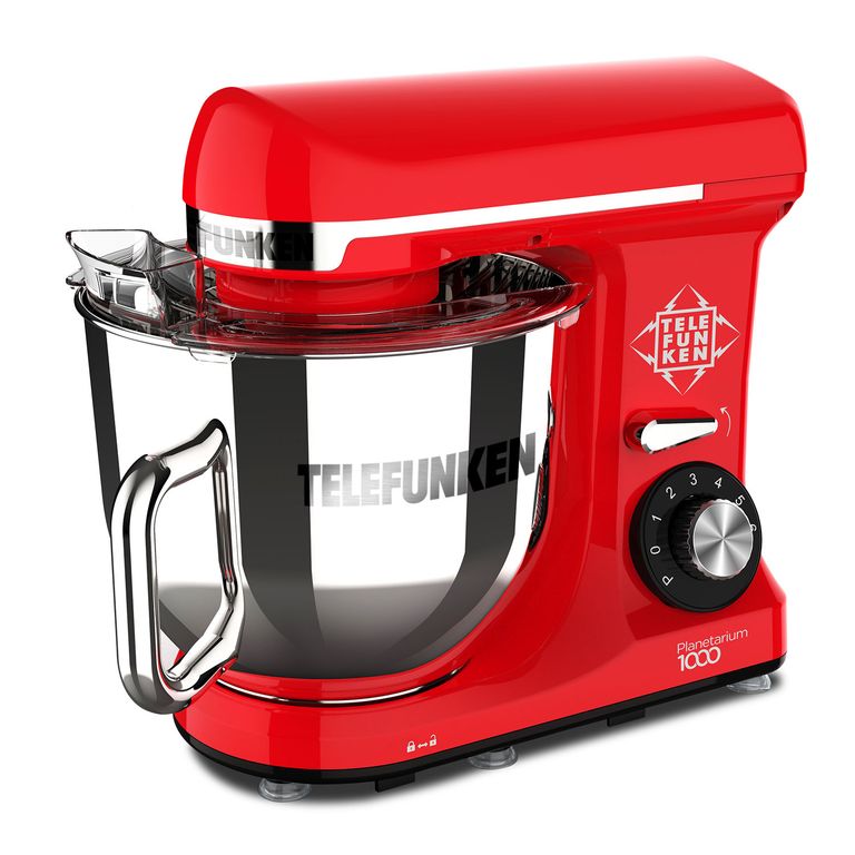 BATIDORA DE PEDESTAL 5.7 LT PLANETARIUM 1000 ROJO