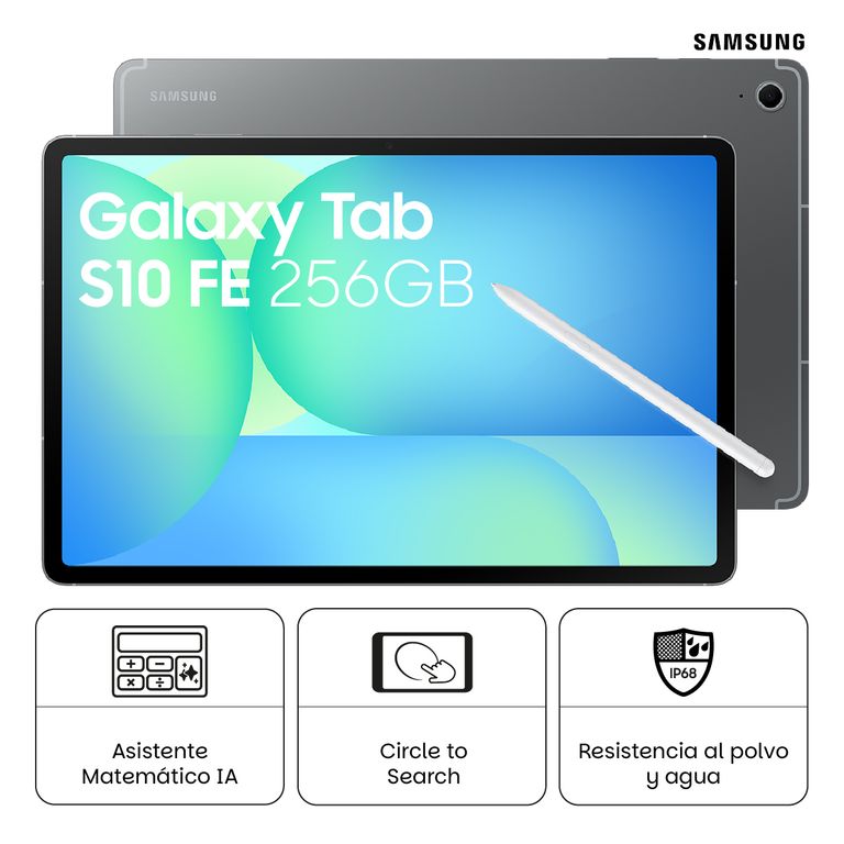 Tablet Galaxy Tab S10 FE 256GB Gray