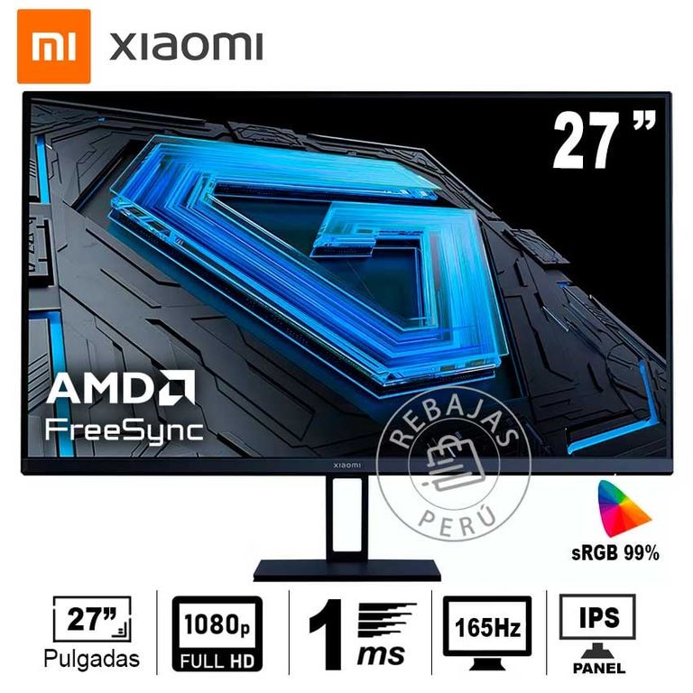 Monitor G27i 27 IPS FHD 165Hz 1ms HDR10 FreeSync Premium