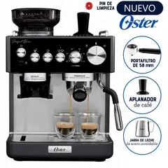 OSTER - Cafetera Espresso Perfect Brew BVSTEM7301 con Molinillo