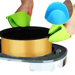 GENERICO - GUANTES VERDE DE HORNO DE GOMA PARA COCINA DE COCINA