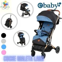 EBABY - COCHE MALETA LAINI - AZUL