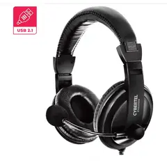CYBERTEL - Audífonos con Micrófono EVOLUTION CYB H300 USB Cable Nylon