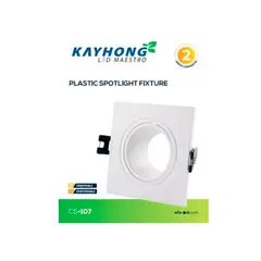 GENERICO - Spot Empotrable Cuadrado