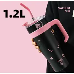 GENERICO - BOTELLA TÈRMICA MODELO STANLEY PINK DE 1.2 LITROS