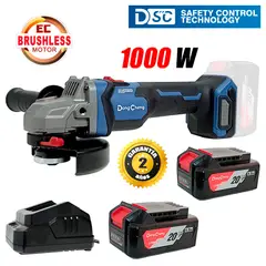 DONGCHENG - Amoladora Inalámbrica 5 DCSM04-125EM 20V Brushless