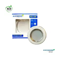 GENERICO - Spot Led Tricolor 3W Base Blanca
