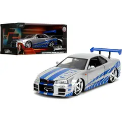 JADA TOYS - Auto a escala - Rapidos y Furiosos - - 1.24 - Skyline R34