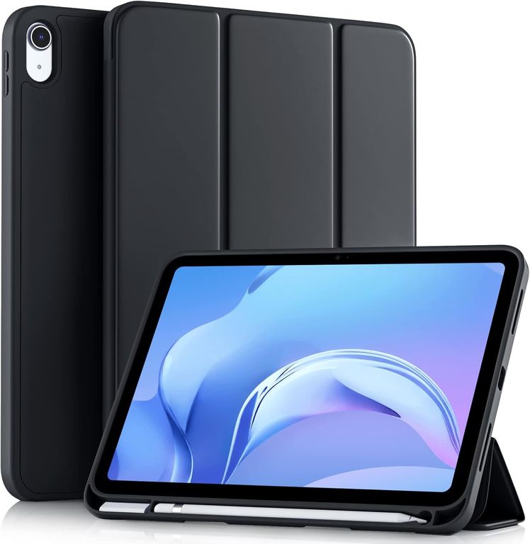Funda Case Para iPad 11 (A16) 2025 11va Gen Con Porta Pencil - NEGRO