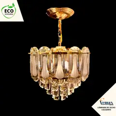 GENERICO - Lámpara Colgante Torta Golden